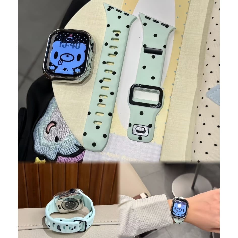 Pulseira Criativa De Ponto Ondulado Com Corte Oblíquo Para Apple Watch Band 46mm 42mm 44mm 40mm 41mm 49mm 45mm 38mm De S