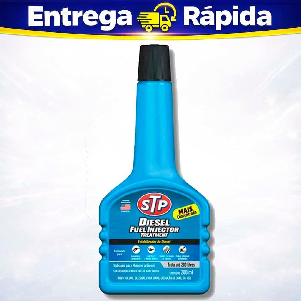 Aditivo Para Motor Diesel Stp Para Limpeza Dos Injetores Cor Azul 200m