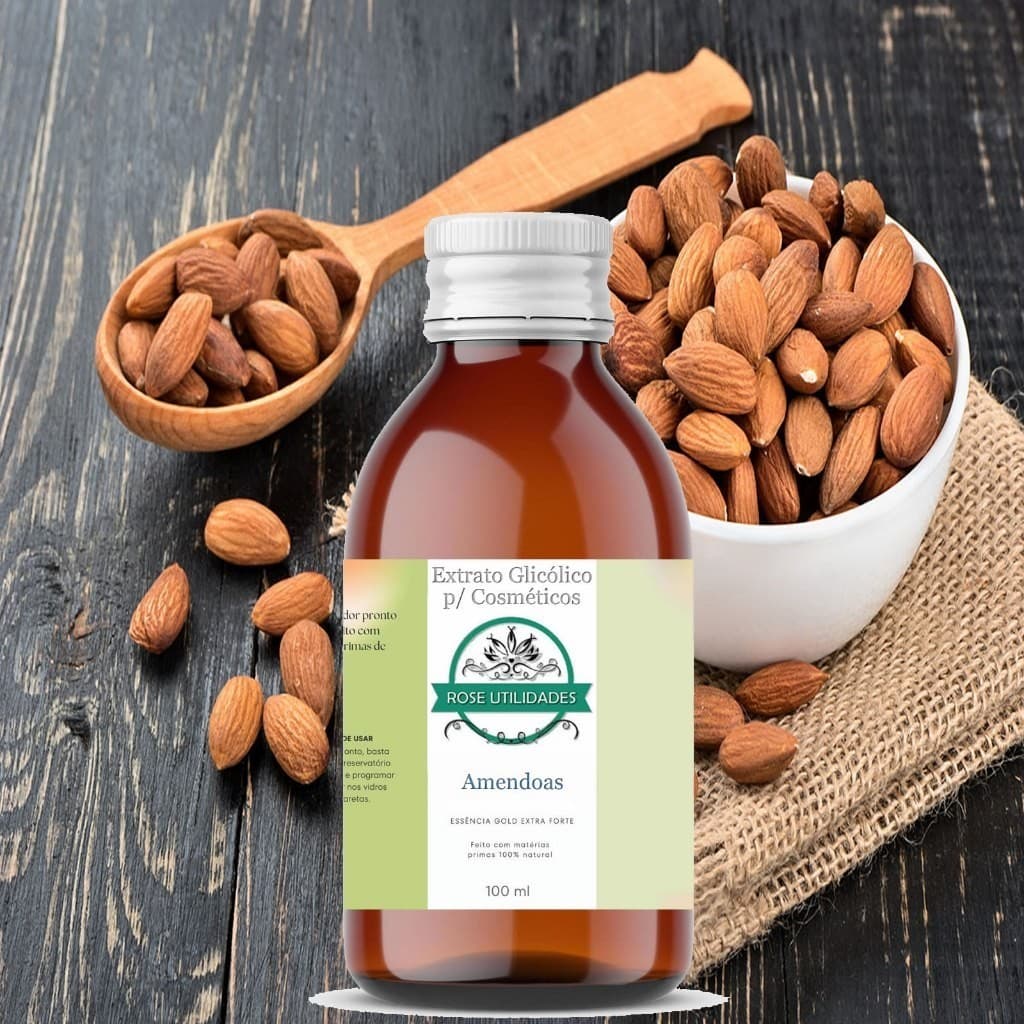 Extrato Glicólico de Amêndoas - 100ml