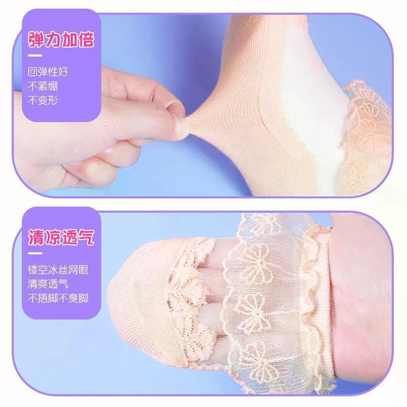 Novo estilo meias de dança infantil meias de renda meias de prática de dança latina outono bebê branco dança meias princ