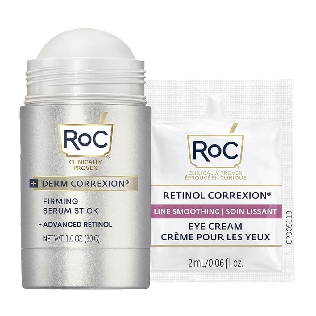 RoC Derm Correxion Retinol Firming Serum Stick com Antioxidantes para Firmar e Reduzir Visivelmente Rugas e Linhas de Ex