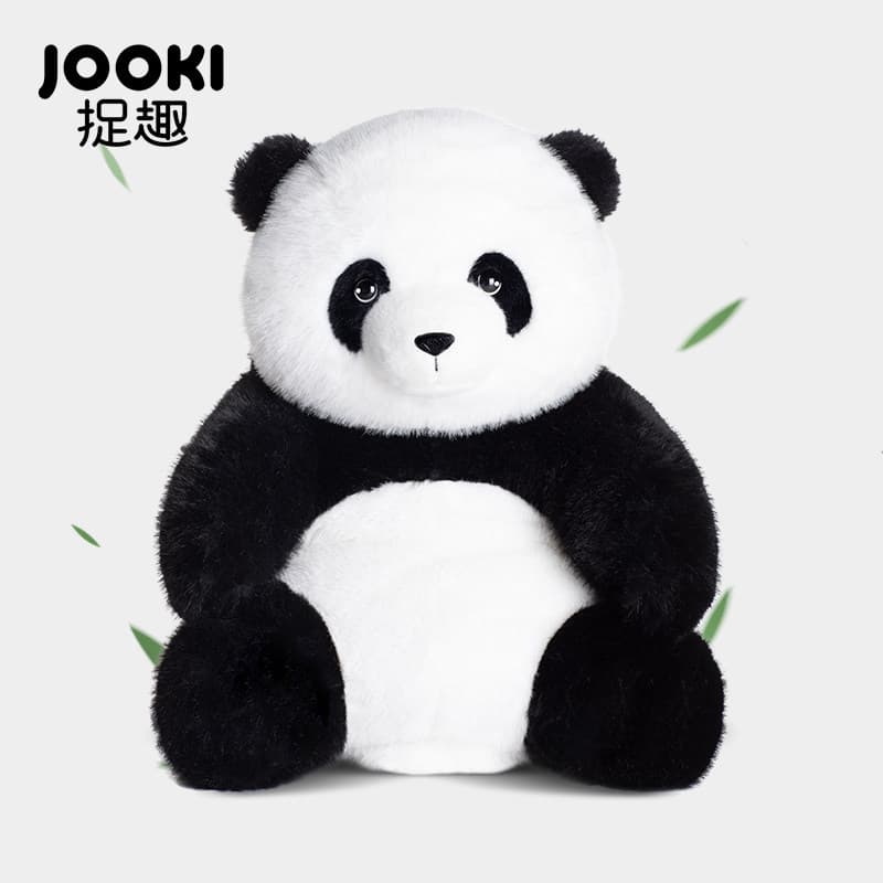Engraçado flor Panda brinquedo de pelúcia boneca bonito boneca cama dormir travesseiro menina presente aniversário