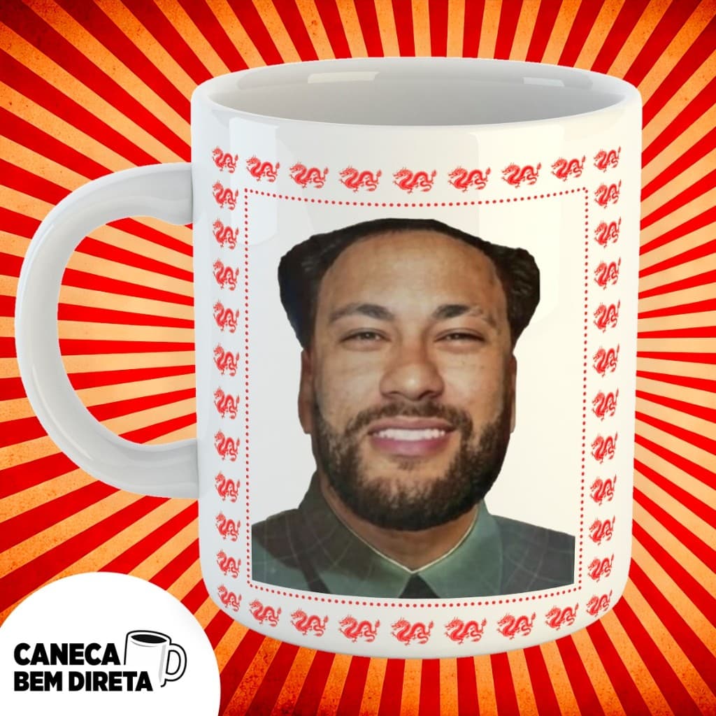 Caneca Neymar Tse Tung Meme – Caneca Engraçada