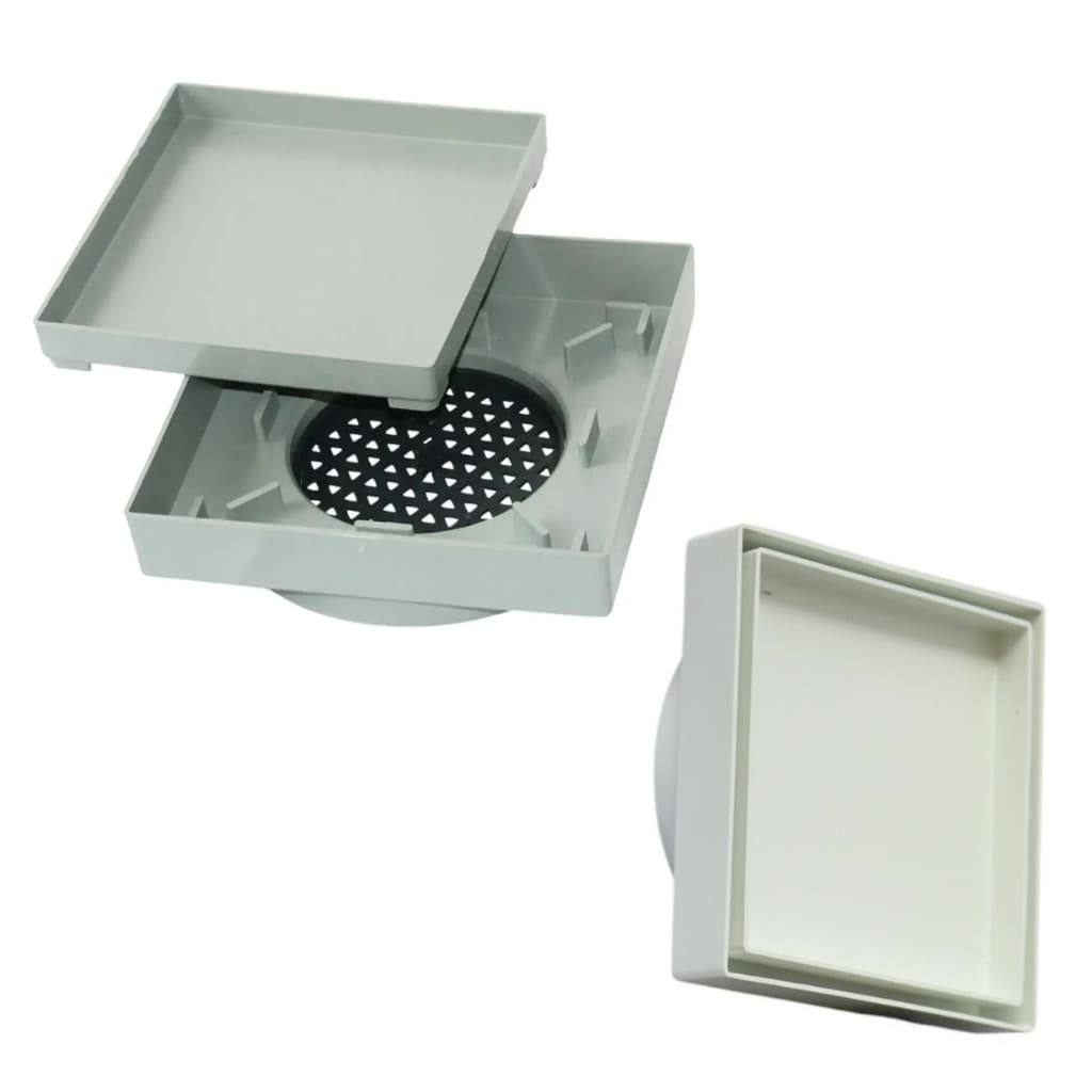 Ralo Oculto invisível 15X15 Premium Branco de prioridade para seu piso