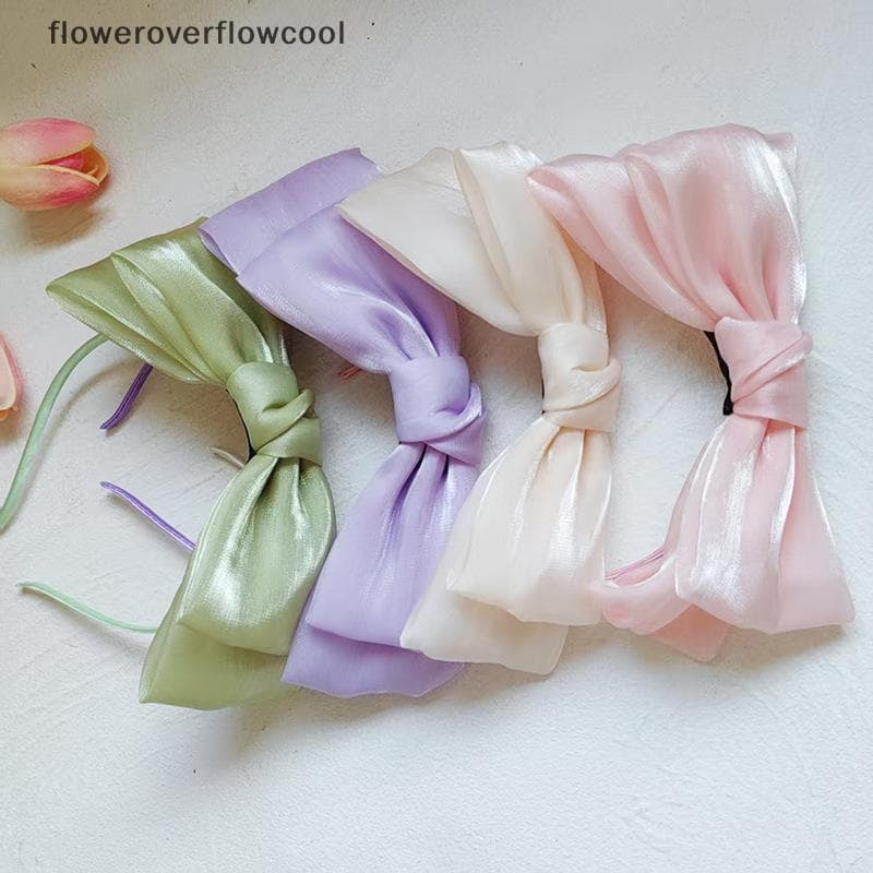 Faixa De Cabelo Feminina Versátil Com Moldura De Laço , Cor Sólida , Ideal Para Moda Primavera E Verão