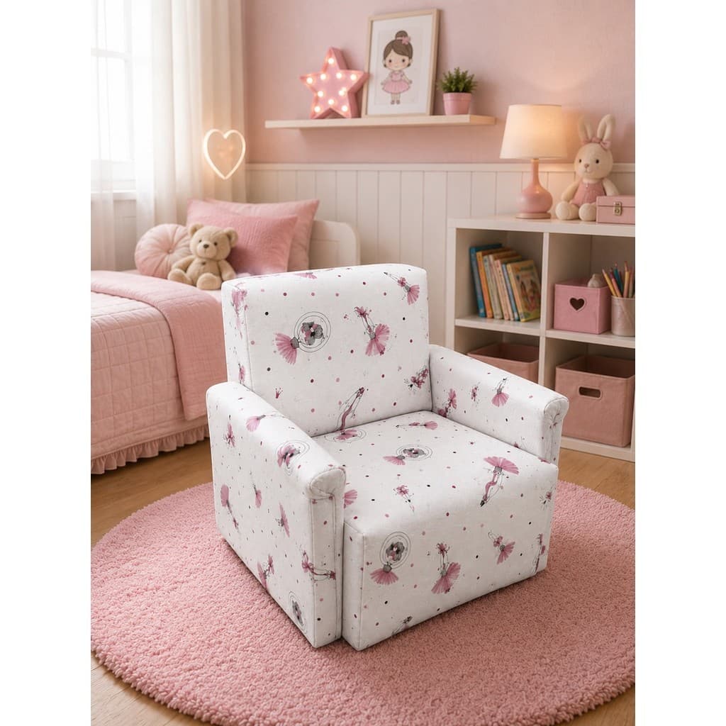 MINI SOFAZINHO INFANTIL MENINA COMFORTAVEL