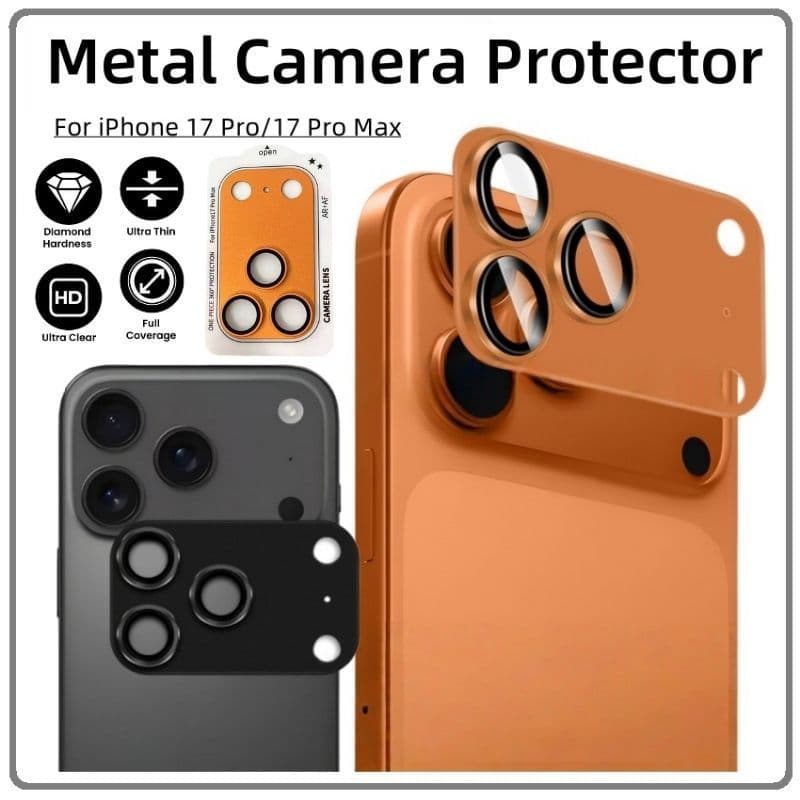 Protetor De Lente De Câmera Fosco Para Iphone 17 Pro Max 17 17 Ar 17 Capa Completa Da Escudo