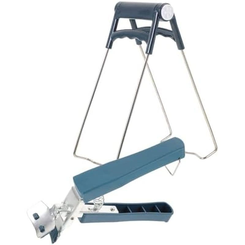 2 Peças Pinças De Pinça De Placa Quente De Aço Inoxidável Com Silicone Resistente Ao Calor Anti-Escaldadura Braçadeira D