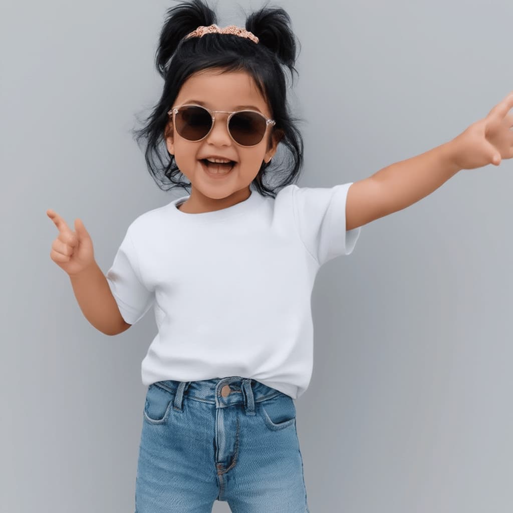 Camiseta Infantil Lisa Criança 100% Básica Manga Curta Unissex Masculina e Feminino Básica