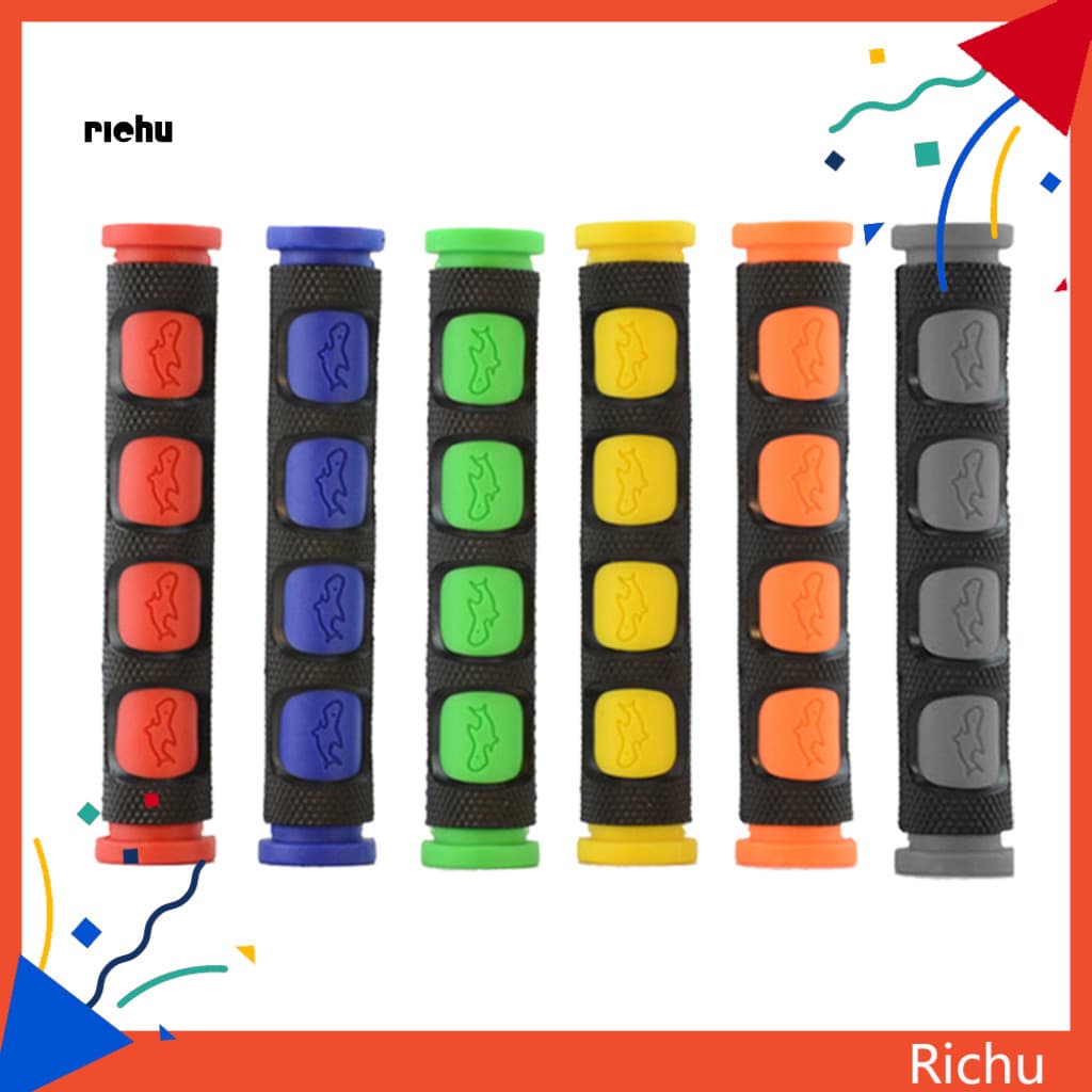 Richu * Alça De Freio Macia Antiderrapante Manga De Silicone Capa De Proteção Para Bicicleta De Motocicleta