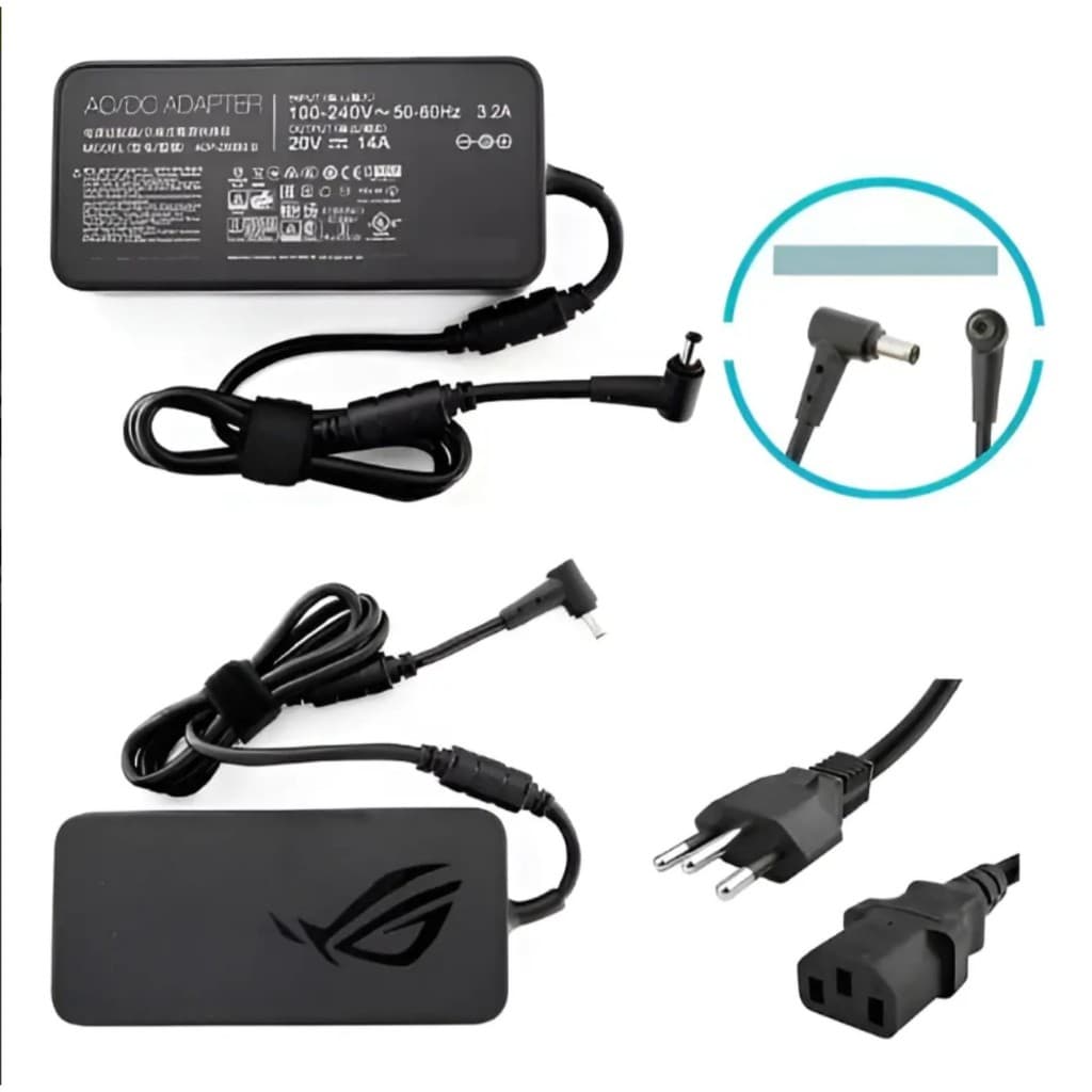 Fonte Carregador Compatível Com Notebook Asus Zephyrus 280w