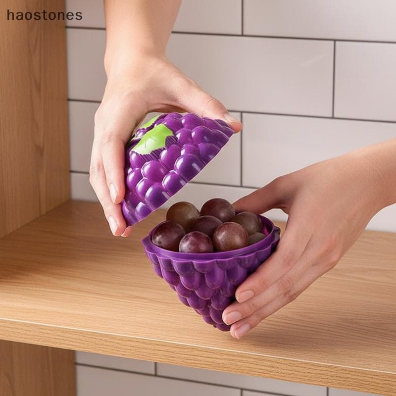 Caixa De Armazenamento De Alimentos Reutilizável PP , Recipiente Mais Nítido De Vários Tamanhos Para Frutas , Legumes ,