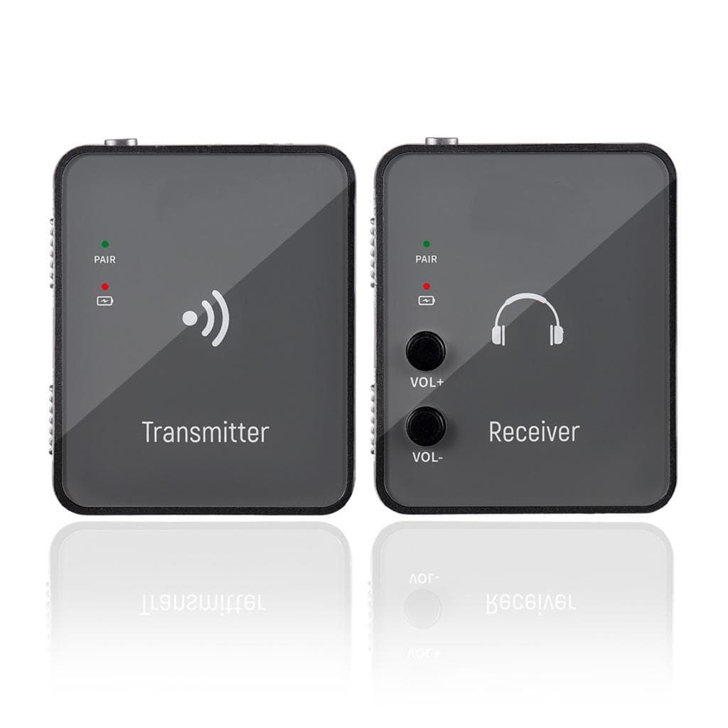 Monitor de fone de ouvido SIUKE 2,4 GHz Sistema de transmissão Transmissor e receptor recarregável Interruptor mono /