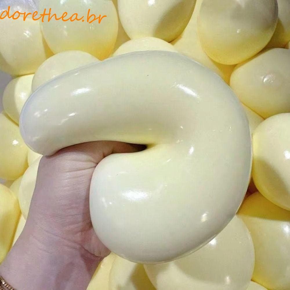 Bola De Ascensão Lenta DORETHEA , Mole Super Macia Colorida , Brinquedo Sensorial Grande E Lavável