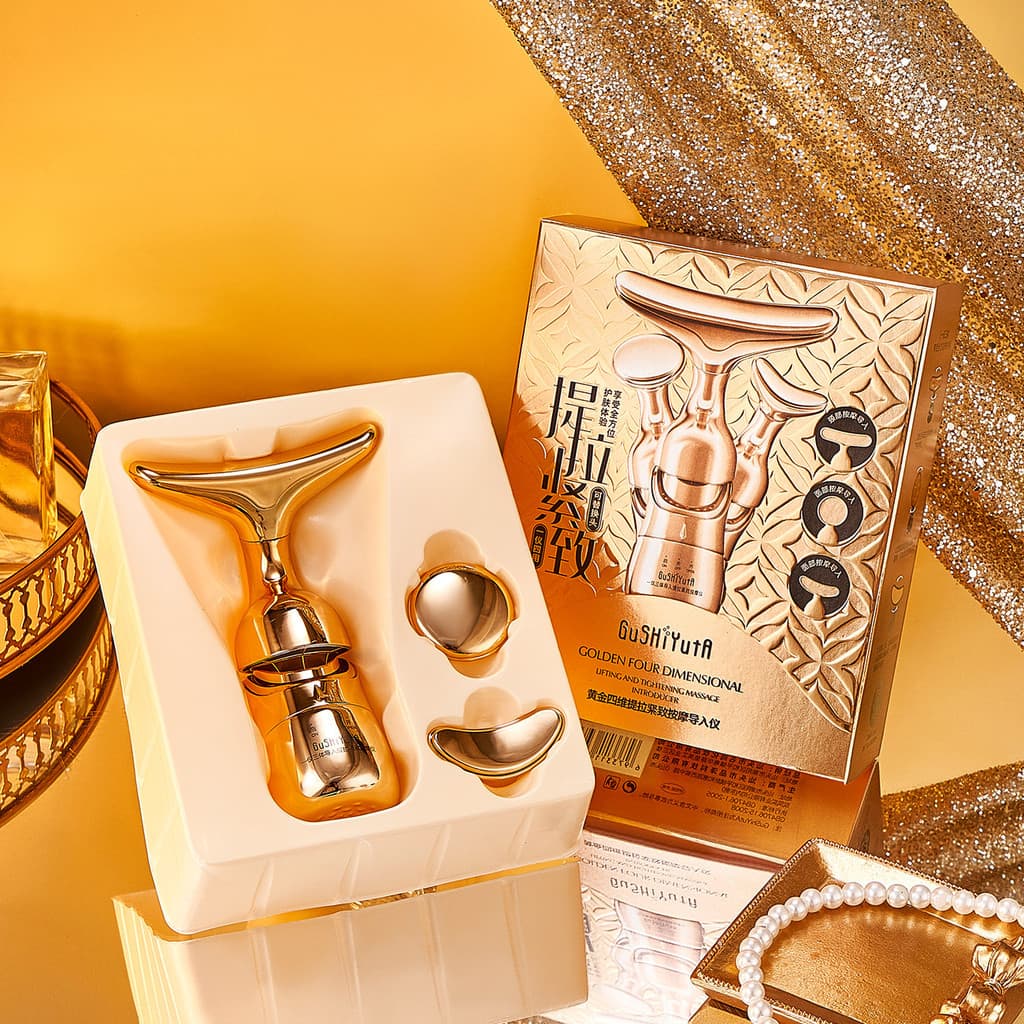 Instrumento elétrico de beleza facial de alta qualidade, levantamento, firmador, massageador facial de olhos