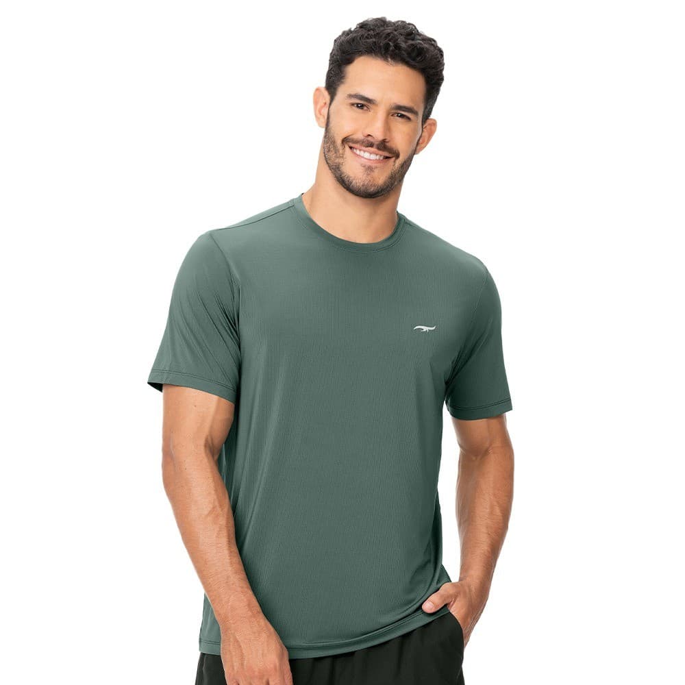 CAMISETA MASCULINA/ TECIDO TECNOLOGICO/ ALTA QUALIDADE/ TOQUE SUAVE/ SECAGEM RAPIDA/ EXCELENTE VENTILAÇÃO/ FITNESS
