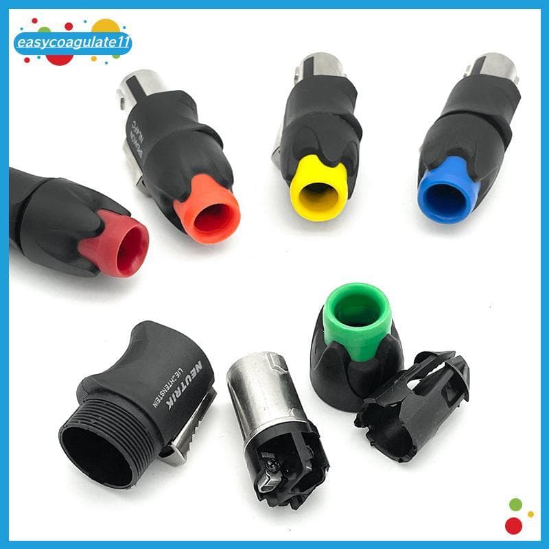 EASYC NL4FC Conector De Áudio De Metal De 4 Pinos Plugue De Alto-Falante Profissional Sem Solda BR