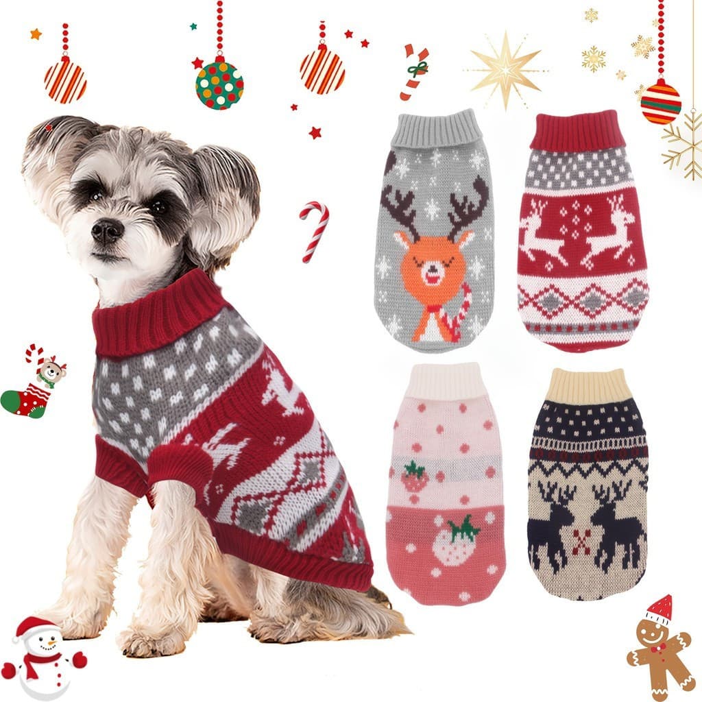 Suéter Para Animais De Estimação Roupas Cães E Gatos Bichon Corgi Malhas