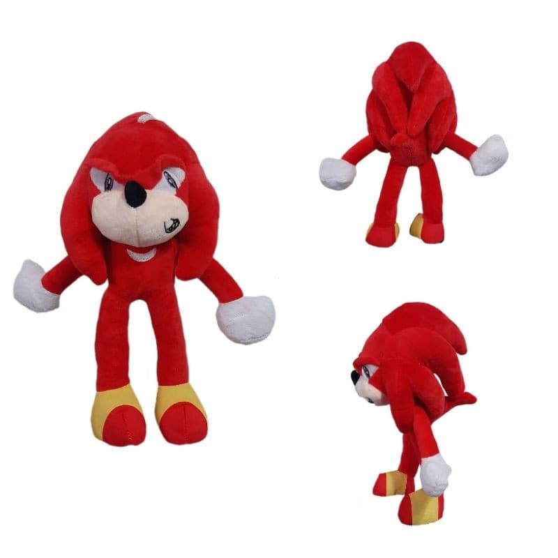 Pelúcia Knucks da Turma do Sonic Desenho Filme