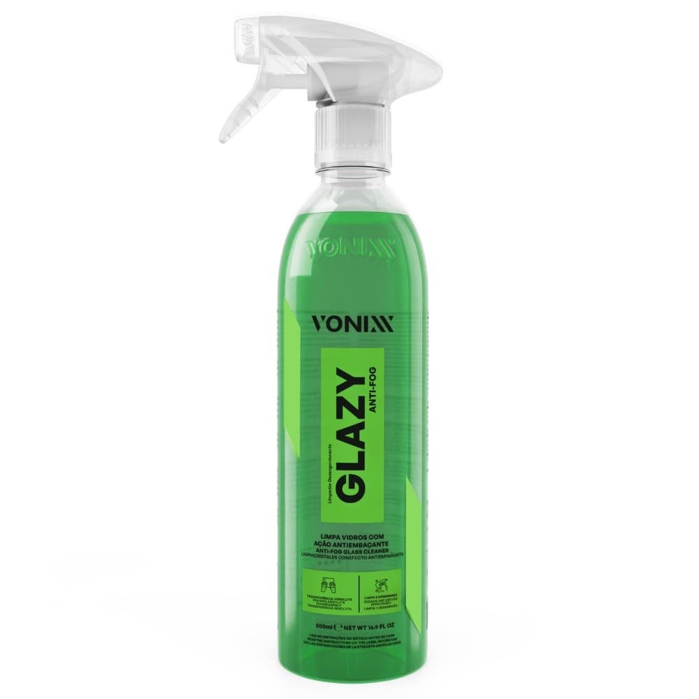 Antiembaçante de Vidros Automotivo Glazy Vonixx 500ml