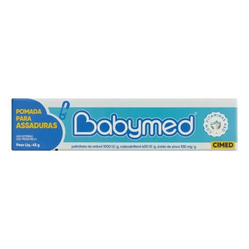 Babymed Azul Pomada Para Assadura 45g C/1 Un