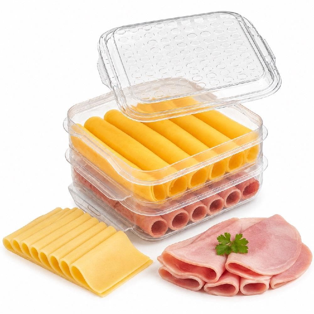 POTE ORGANIZADOR DUPLO HERMETICO PORTA FRIOS TAMPA TRAVA 2 EM 1 EMPILHAVEL MARMITA FITNESS DIETA LANCHE PAO