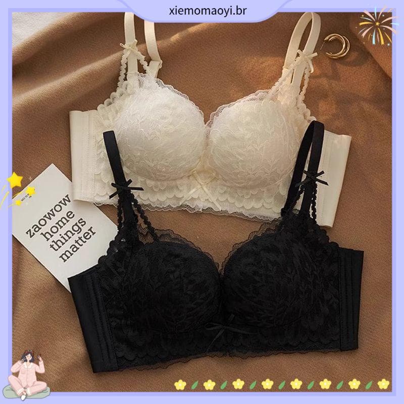 Seios pequenos reunidos olhar grande roupa interior feminina tipo ajustável recebendo seios Anti-flacidez suporte superi