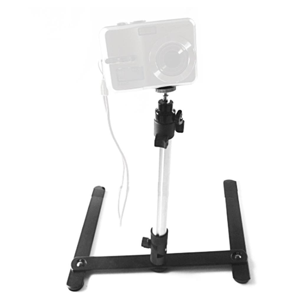 Liga de alumínio Photo Studio Copy Stand Fotografia Tripé de suporte de tiro alto para celular