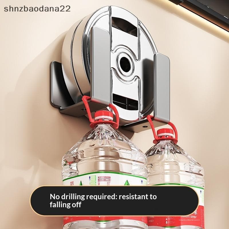 [Shnzd] Suporte Para Faixa De Energia Roteador De Montagem Em Parede Aço Carbono Multifuncional Wifi Colocação Ra Econom
