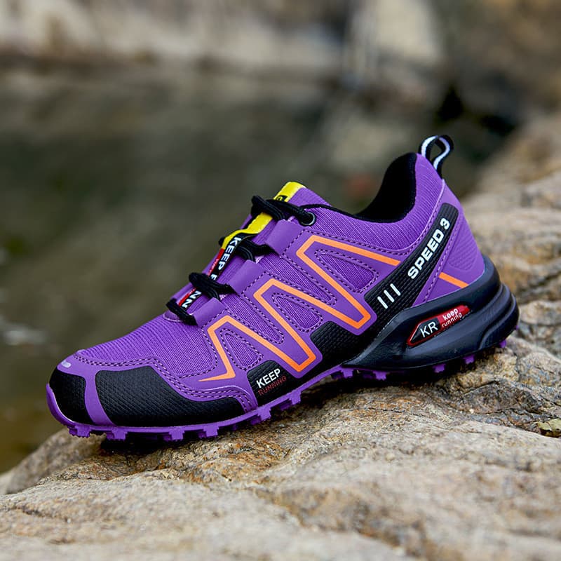 Sapatos masculinos ao ar livre Cross Country tênis de corrida salomon viagem caminhadas sapatos respirável tamanho grand