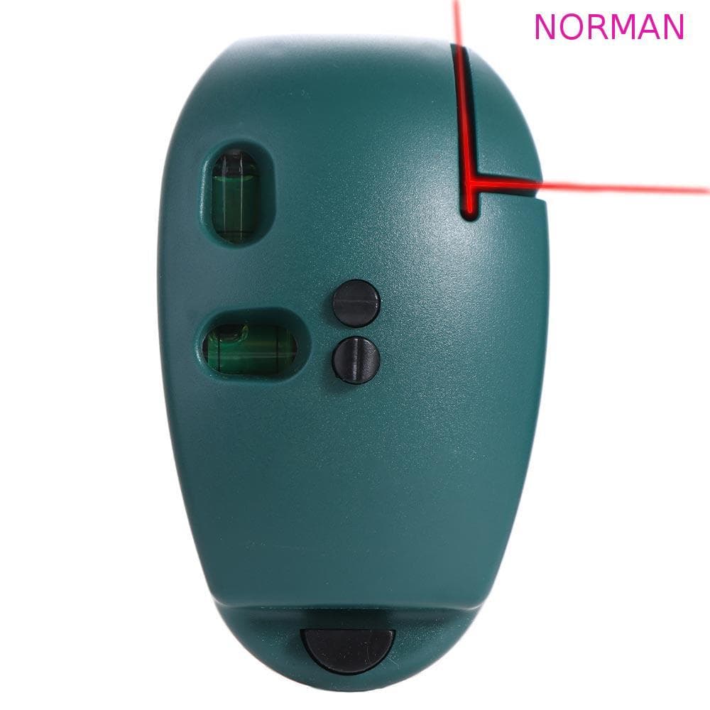 Nível De Laser Do Mouse NORMAN , Bolha De Ângulo Reto Infravermelho De Linha Horizontal , Níveis De 2 Linhas