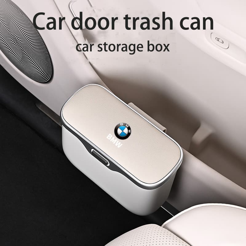 Caixa de Armazenamento de Lixo para Porta de Carro BMW para E36 E46 E39 E90 E60 E70 F10 F30 X1 X2 X3 X4 X5 Itens Diverso