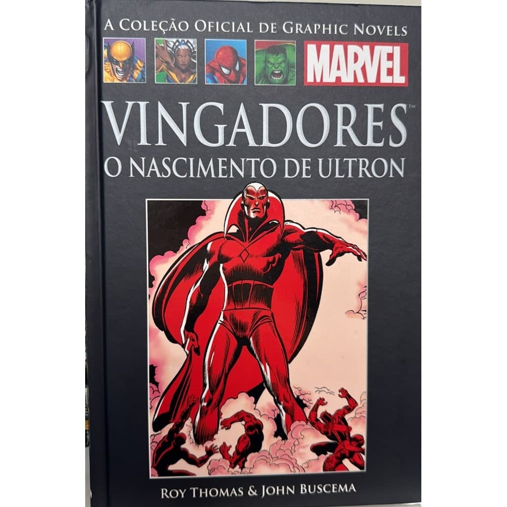 Os Vingadores: O Nascimento de Ultron Clássicos XII - A coleção oficial de graphic novels autor Roy Thomas / John Buscem