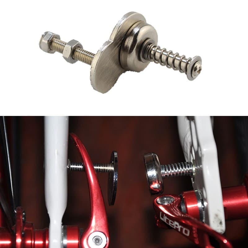 Fivela Magnética De Bicicleta Dobrável Para Dahon SP8 412 Mola De Metal Anti-Solta Ímã Captura Titular Rolha