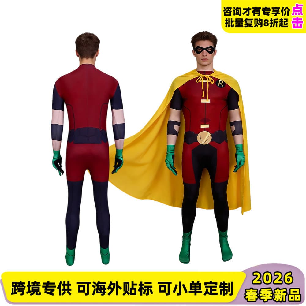 Halloween Robin Robin play Costume Batman Judas Contrato Role Playing Conjunto