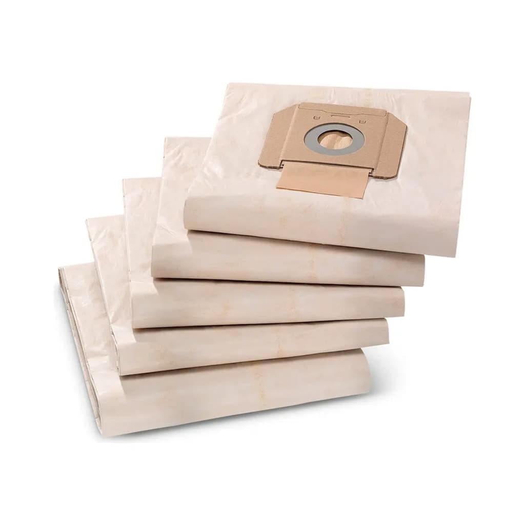 5 Filtro de Papel Coletor Aspirador NT 65/2 NT 90/2 Kärcher