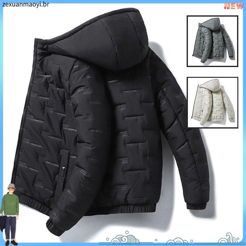 Jaqueta acolchoada de inverno grossa acolchoada jaqueta masculina novo estilo na moda jaqueta Casual juventude jaqueta n