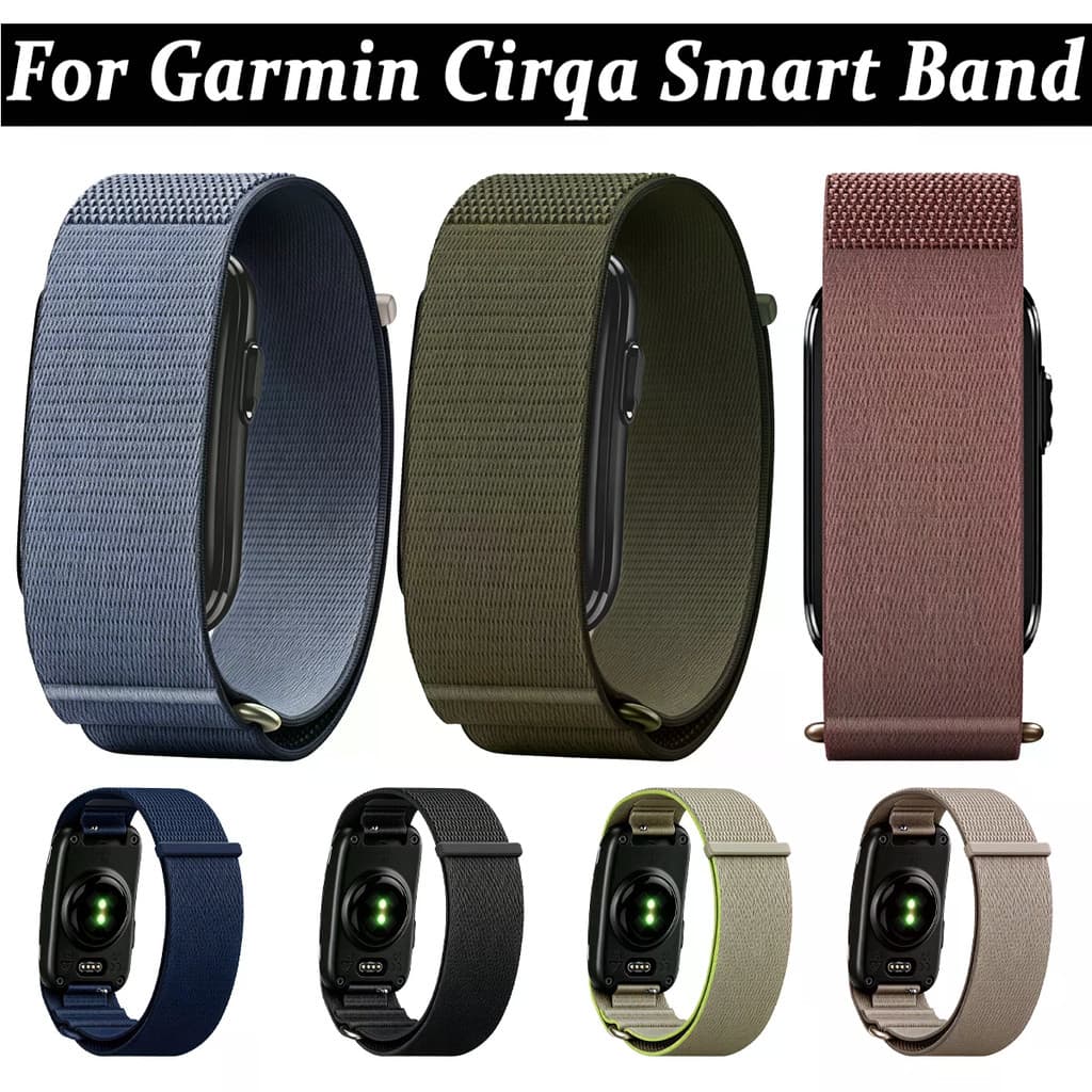 Pulseira De Relógio De Náilon Para Garmin Cirqa Inteligente Esporte Ao Ar Livre Substituição Acessórios