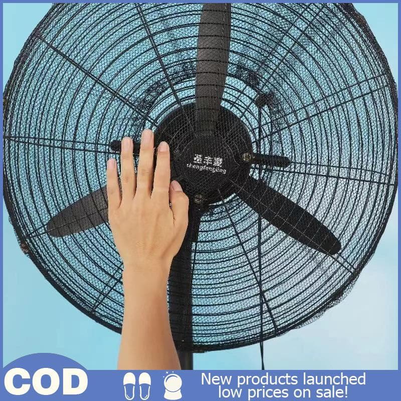 Malha Redonda Ventilador Elétrico Cobre Segurança Anti-Pitada Protetor Doméstico Universal Com Tudo Incluído Piso À Prov