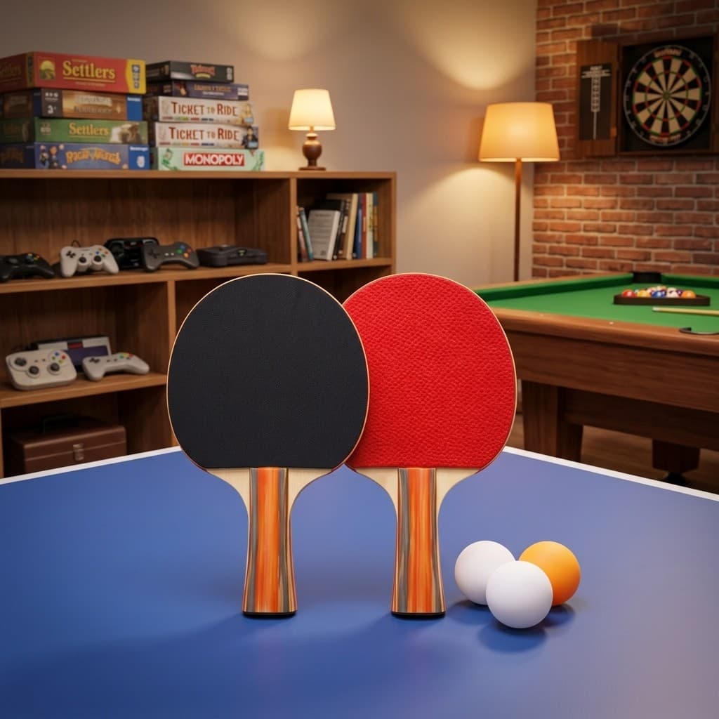 Raquete Ping Pong Oásis Borracha Alta Performance 3 Bolas Estojo Bolsa Organizadora