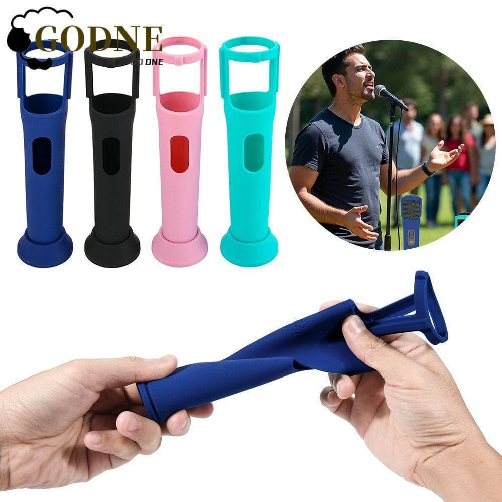 Capa de Microfone GODNESSFO, Silicone à Prova de Choque, Antiderrapante para PartyBox 37QU