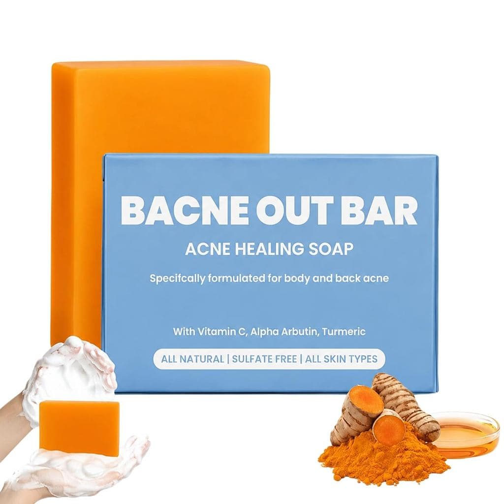 Ecloura Bacne Out Bar - Barra de Cuidado para Impurezas do Corpo, para o Dia a Dia, Esportes e Higiene Regular (Pacote c