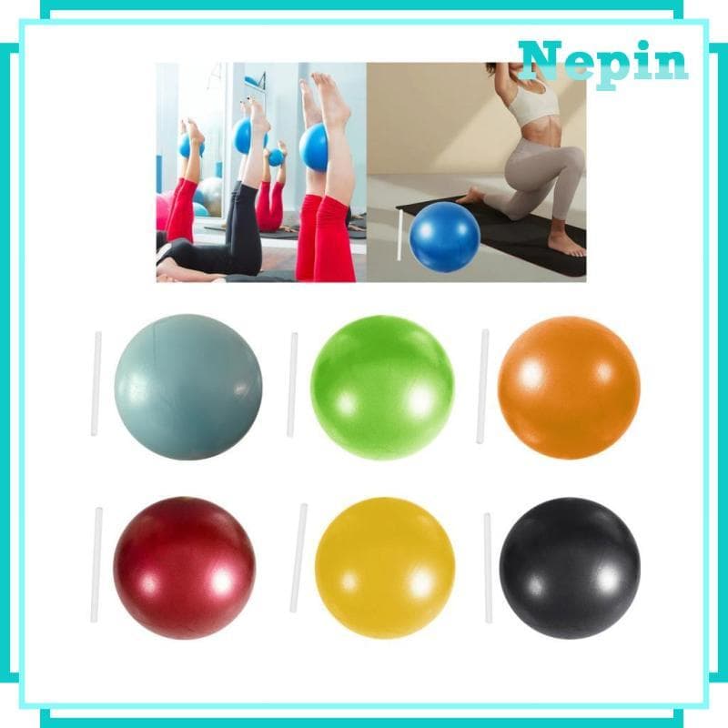 [Nepin] Estabilidade Yoga Bola 9 Polegadas Mini Pilates Fitness Ball Para Ginástica Prática Em Casa E Rotinas De Treino
