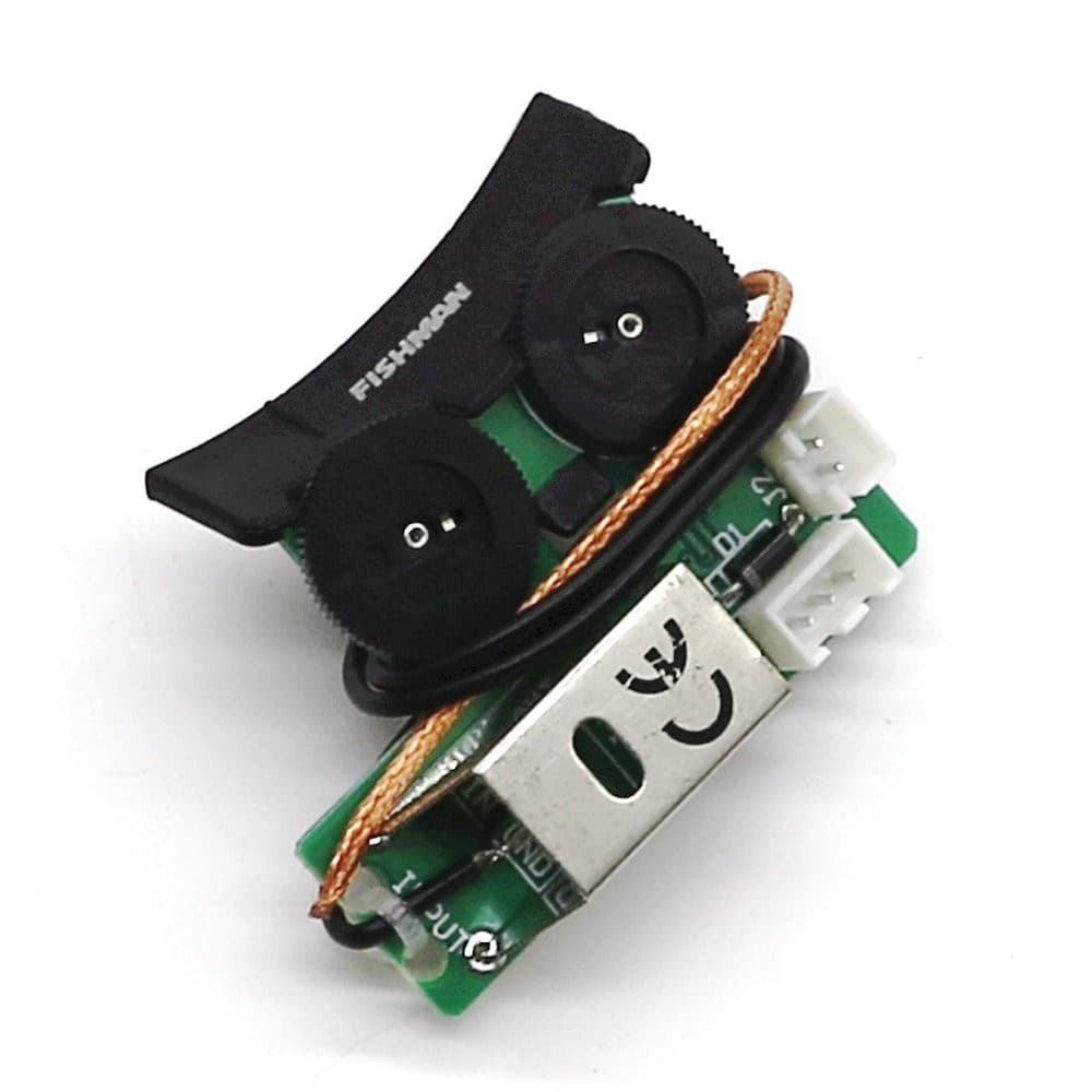 Captador FISHMAN SONITONE Undersaddle Com Sistema De Pré-Amplificador Integrado Para Violão Freehole
