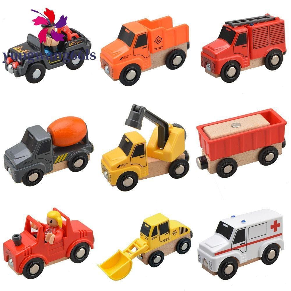 Brinquedos De Trem YONGWANG , Combinações De Carros De Pista Ferroviária De Brinquedo Locomotiva , Modelo