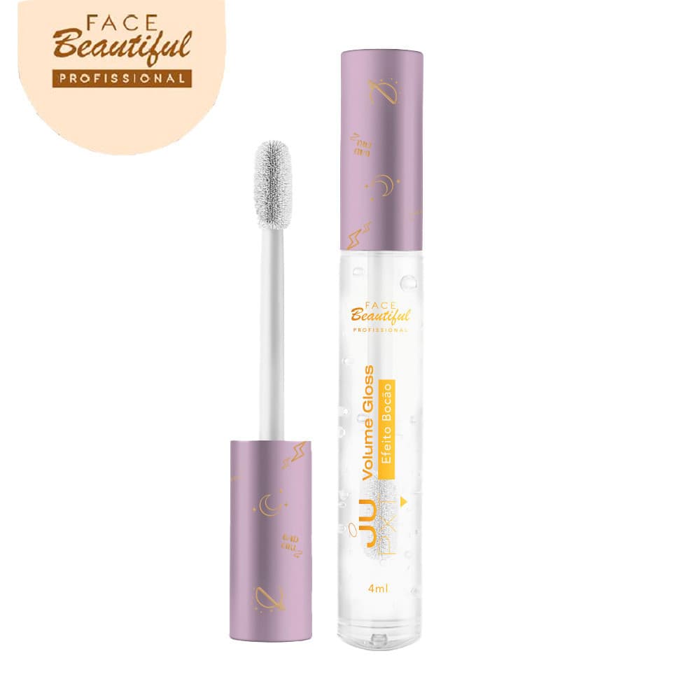 Gloss Labial Volume Jupxt Face Efeito Bocão  Face Beautiful 4ml