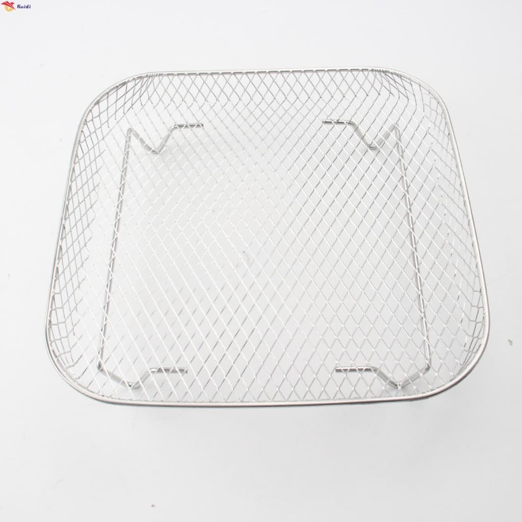 Rack De Fritadeira De Ar De 3 Camadas Bandeja Desidratadora De Aço Inoxidável 304 Cozimento Forno Grill Prateleira Acess