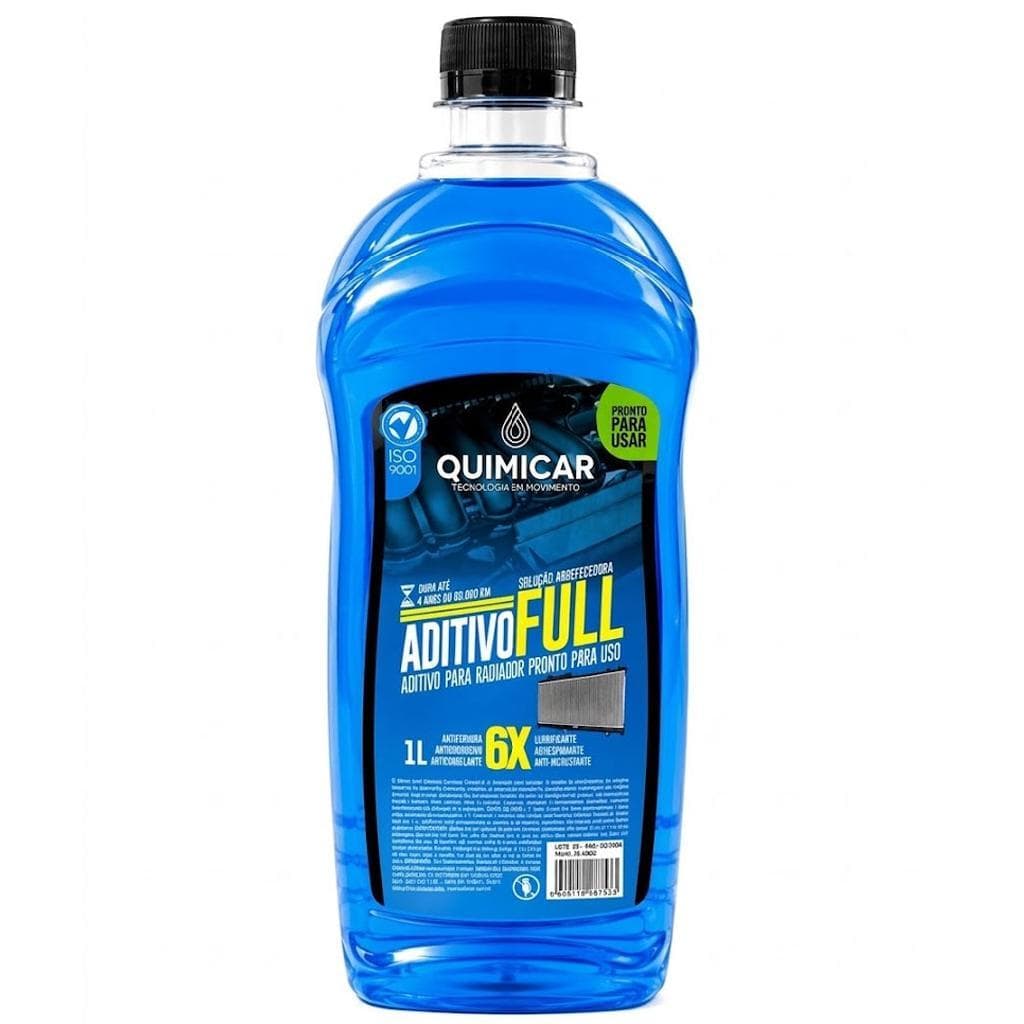 Aditivo Full Quimicar Azul 1L Pronto Uso para Radiador