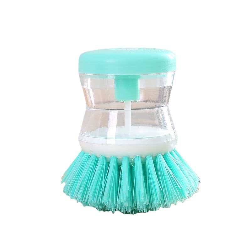 Escova automática de ativação por pressão para limpeza e descontaminação de panelas e frigideiras, utensílio de cozinha