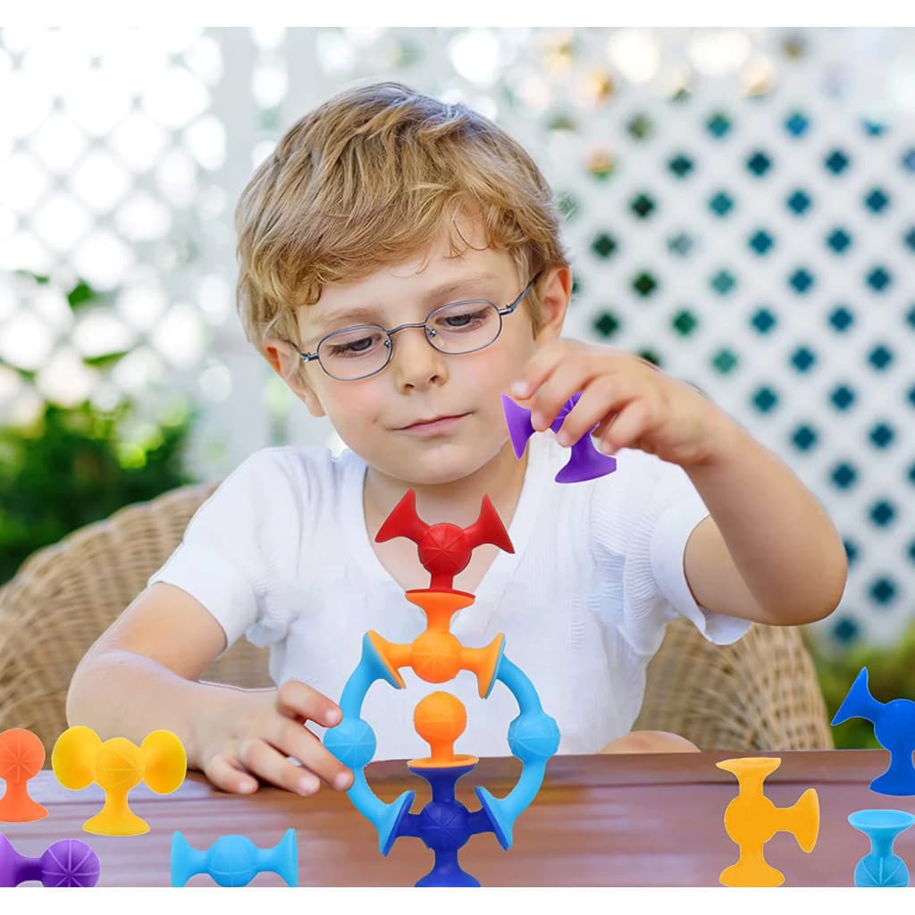 Crianças Brinquedo Montado Otário Ventosa Bloco De Construção Educacional Menina Ou Menino Jogo Divertido